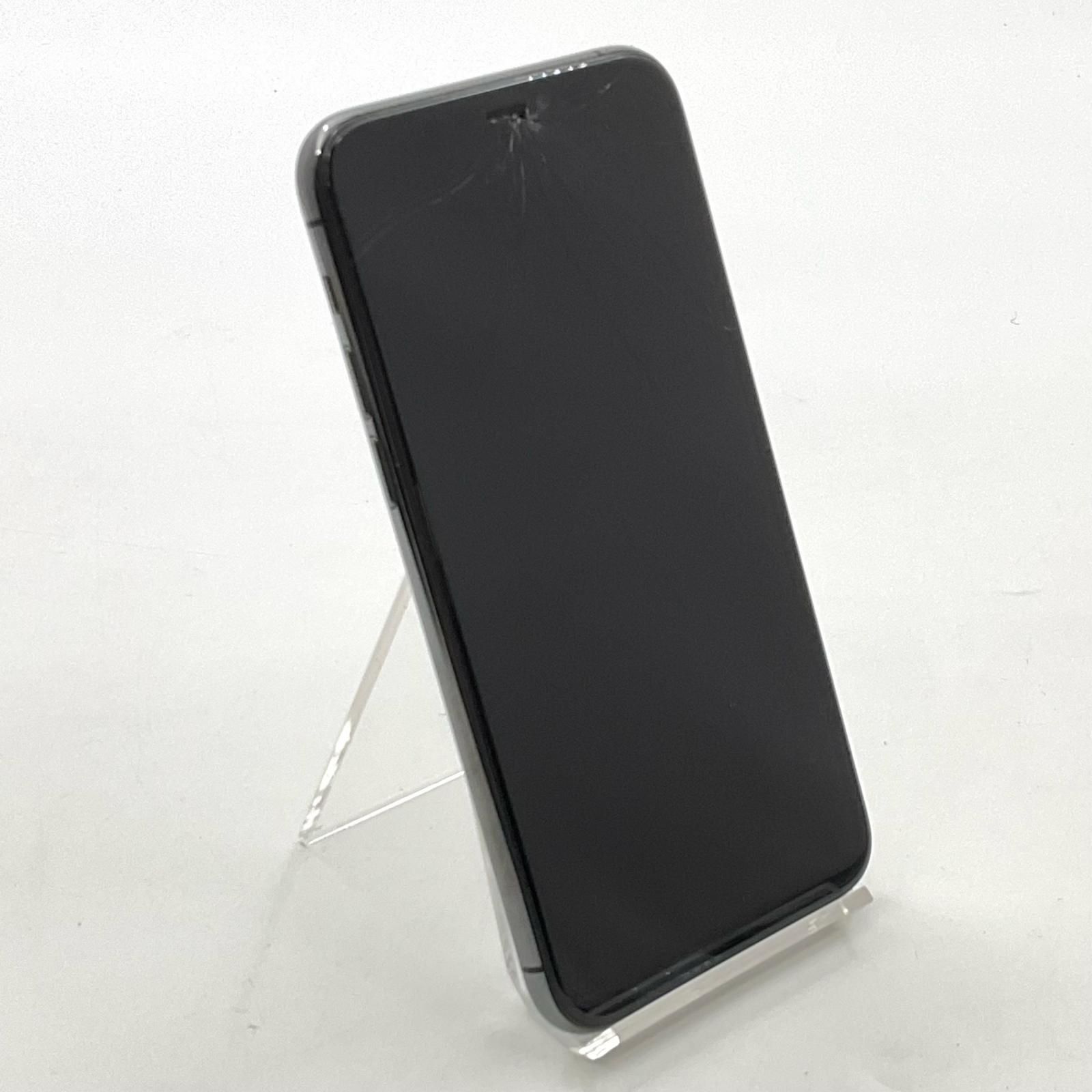 iPhone 11 Pro 256 GB スペースグレイ SIMフリー 白ロム 難有 78