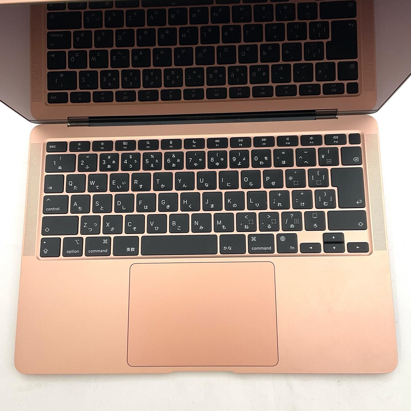 Apple MacBook Air 13インチ 2020 Apple M1 8GB SSD 256GB ゴールド 98