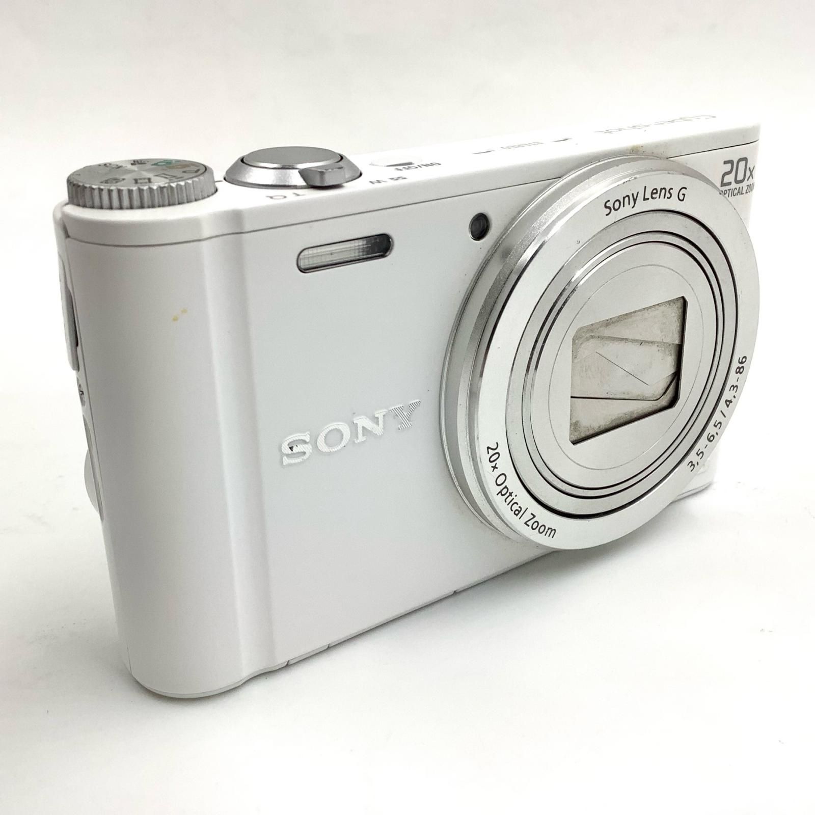 Sony コンパクトデジタルカメラ サイバーショット DSC WX 300 W ホワイト