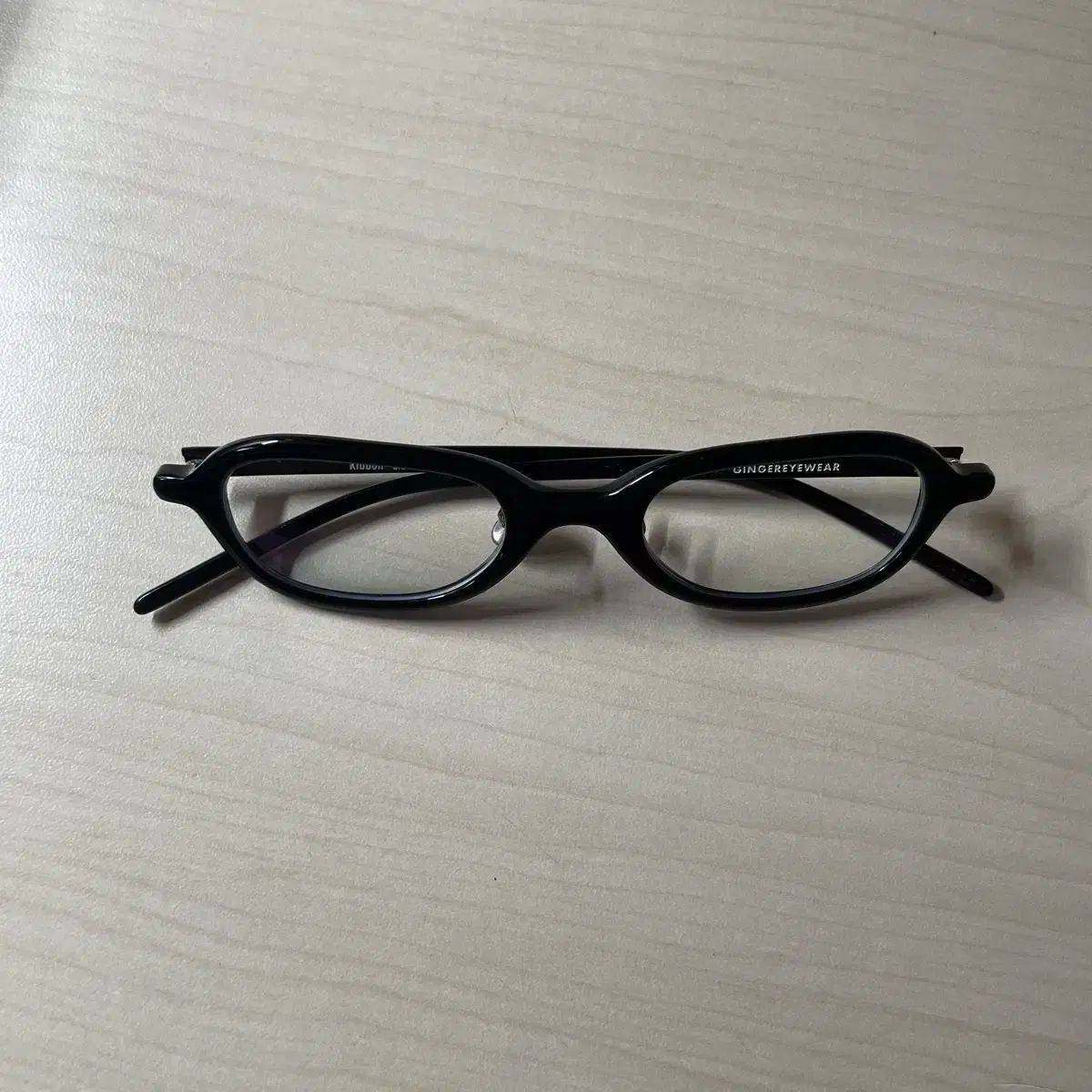 ジンジャーアイウェア リボン ブラック