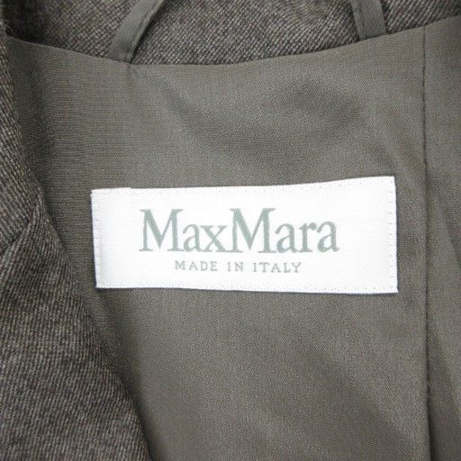 マックスマーラ MAX MARA 白タグ テーラードジャケット 総裏地