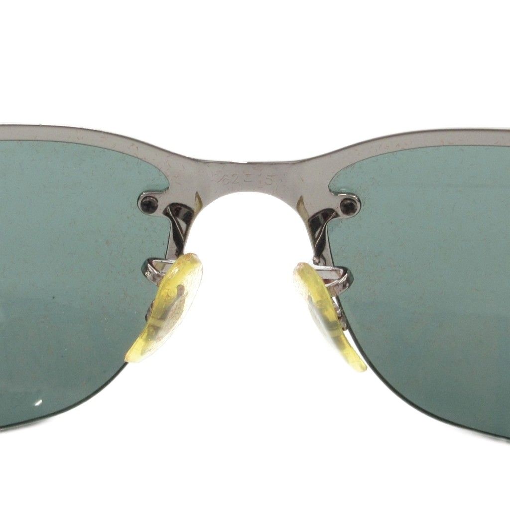 レイバン RAY BAN サングラス 62□15 アイウェア 度無し ハーフリム