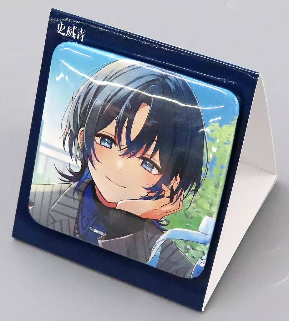 火威青 スクエア 缶バッジ 中古】バッジ・ビンズ 火威青 スクエア缶バッジ 「バーチャルYouTuber