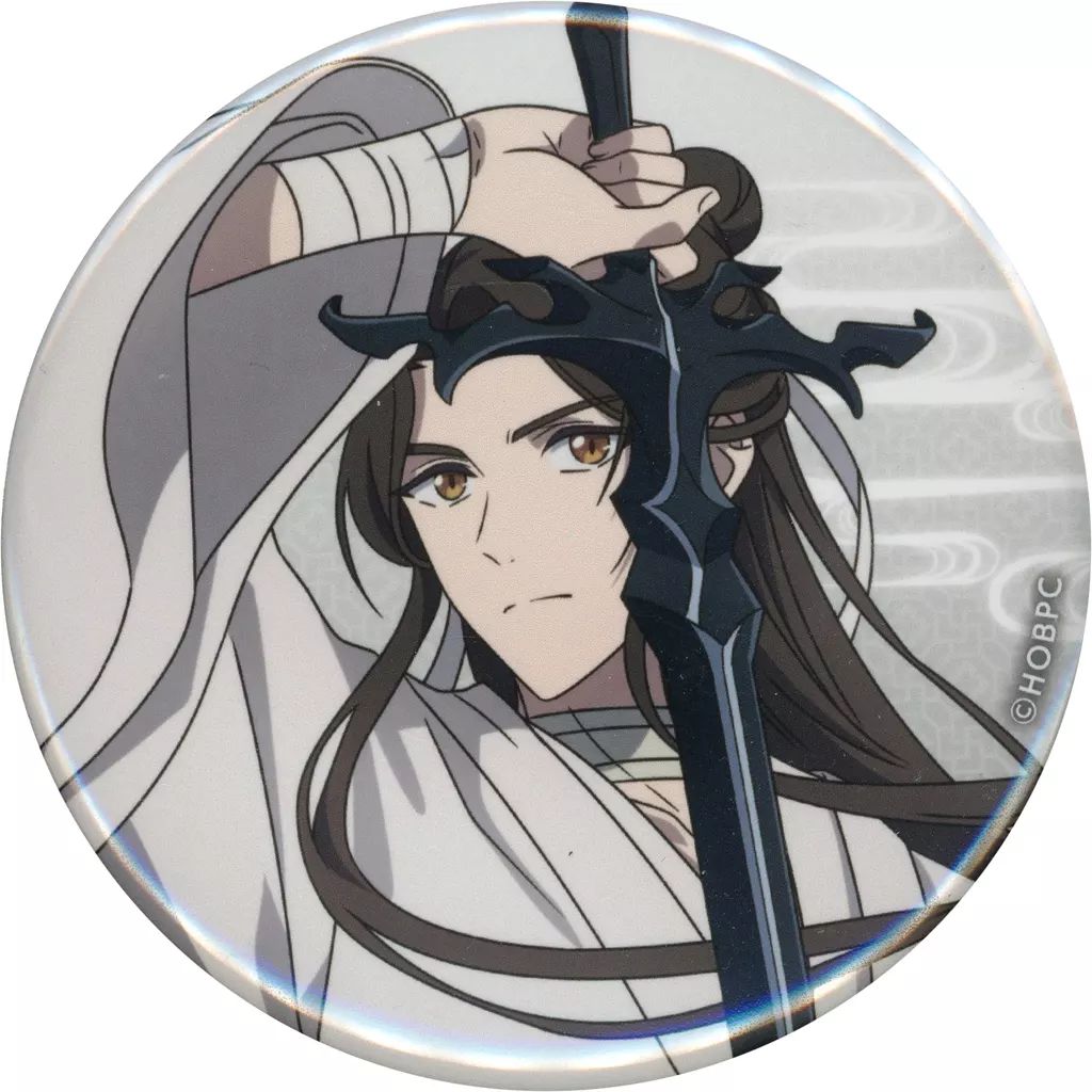 バッジ ビンズ 謝憐 描き下ろし 缶バッジ くじ引き堂 天官賜福 貮 オンラインくじ F-1賞