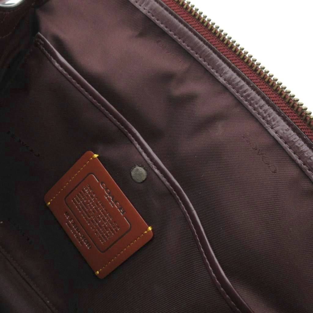 【中古】コーチ COACH セレーナゴメス ハンドバッグ ショルダー 2WAY レザー ビジュー リボン 赤 レッド 39289 /UO コーチ COACH セレーナゴメス ハンドバッグ ショルダー 2WAY レザー