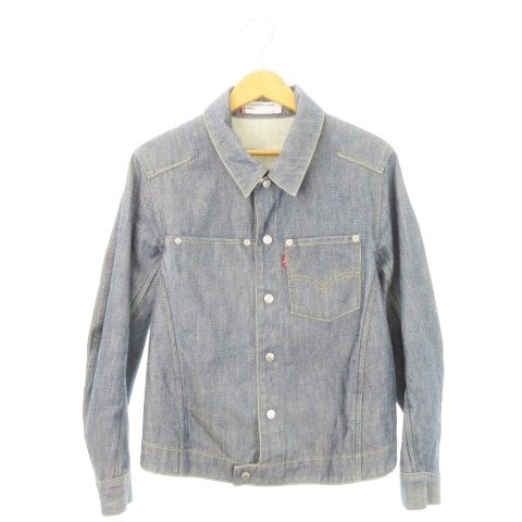 【中古】Levi's Engineered Jeans ジャケット デニム Gジャン ジージャン スナップボタン S 青 ブルー 70100-08 リーバイスエンジニアドジーンズ Levi's Engineered Jeans ジャケット
