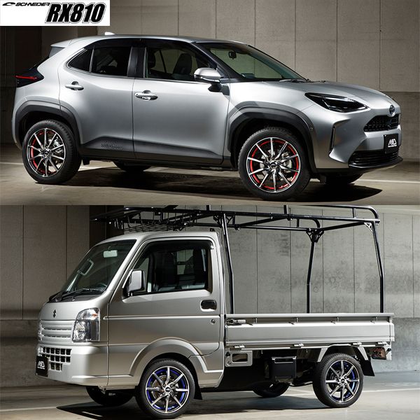 エブリィバン NVAN 12インチ アルミホイール 4穴100 MIDホイール RX 810 4 00 BB 43 1本