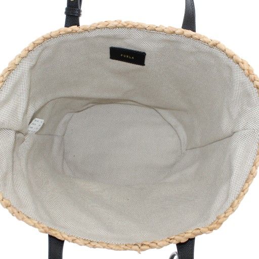 フルラ FURLA かごバッグ バスケット トート オープントップ ベージュ