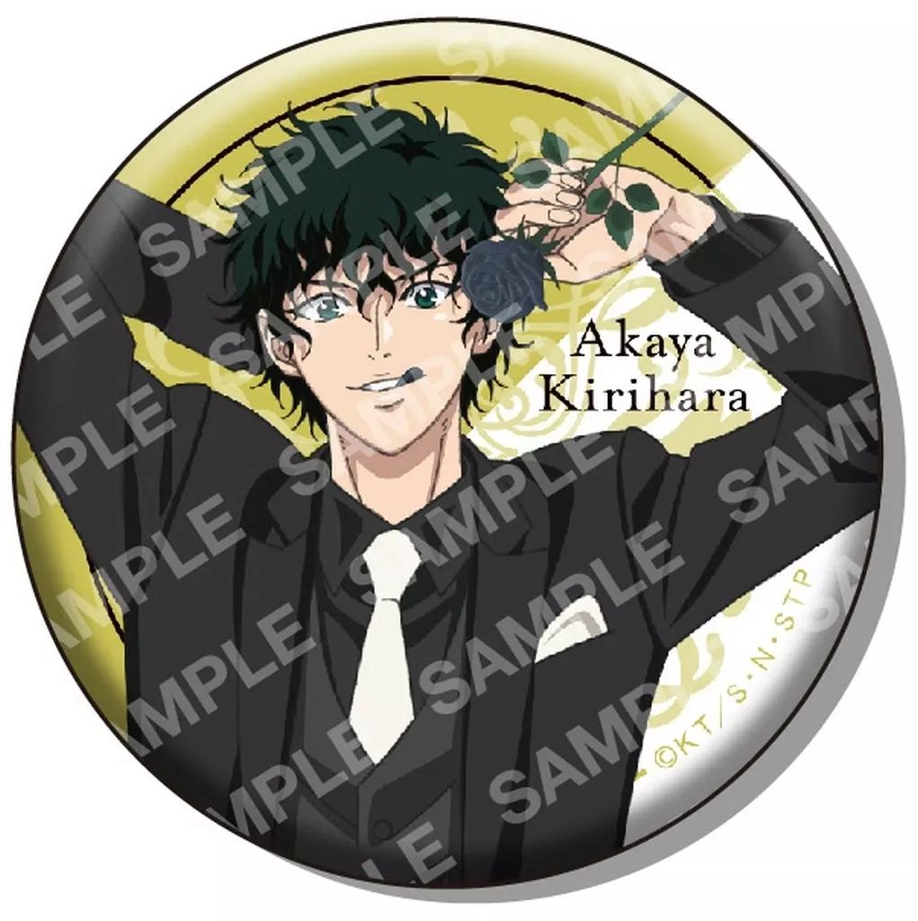 中古】バッジ・ビンズ 切原赤也(フルカラー) 「新テニスの王子様 缶