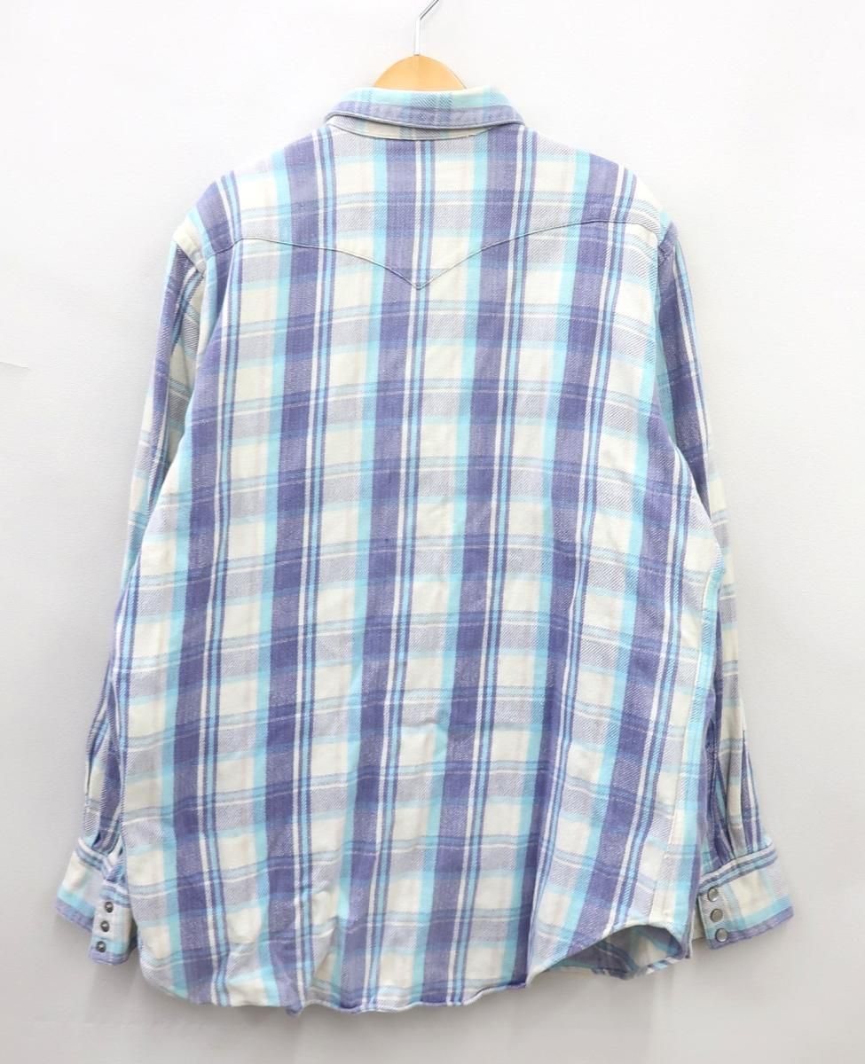 2006 RRL ダブル アール エル 90 s チェックウエスタンシャツ M