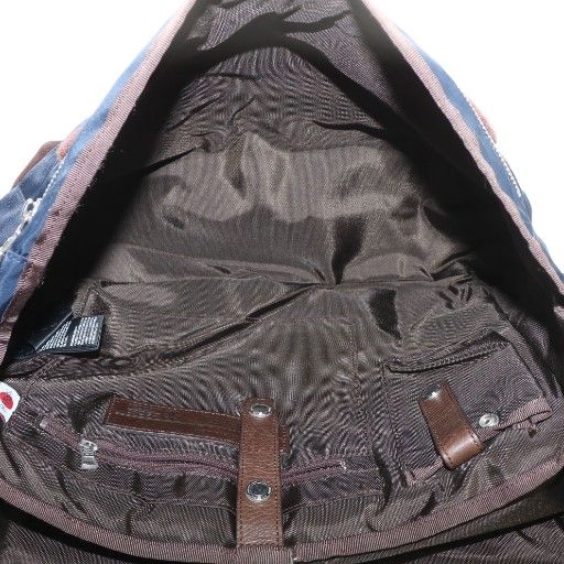 【中古】MASTERPIECE Density ショルダーバッグ メッセンジャー ナイロン スエード 牛革 レザー ロゴ 紺 茶色 01352 マスターピース MASTERPIECE デスティニー Density ショルダーバッグ