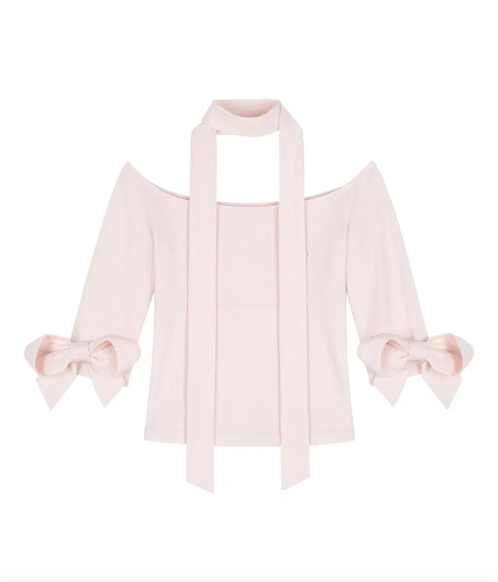 クリシー Candy bow off - shoulder scarf set