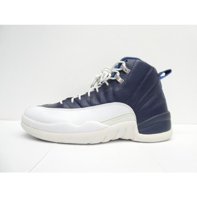 ナイキ NIKE AIR JORDAN 12 RETRO Obsidian 130690-410 size:27.5cm スニーカー 靴 △WT4671