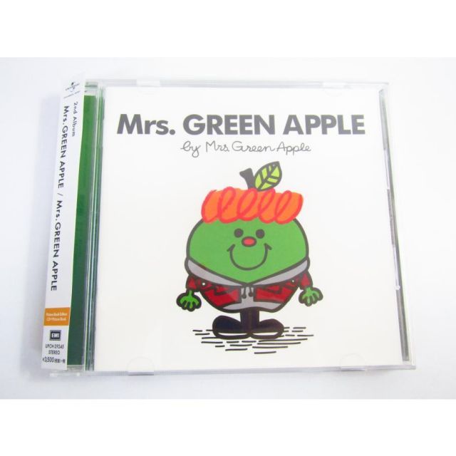 Mrs.GREEN APPLE 2ndアルバム 初回限定盤 CD APPLE 2nd アルバム 初回