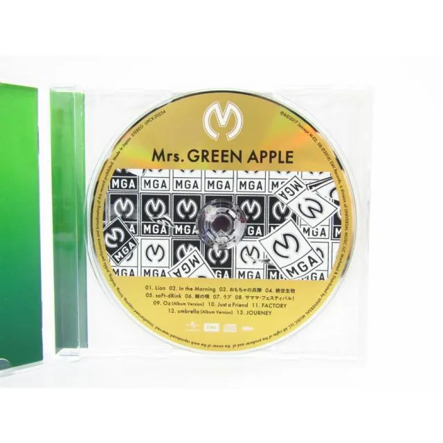 Mrs.GREEN APPLE ミセス グリーンアップル 2nd Album CD ▽V6256