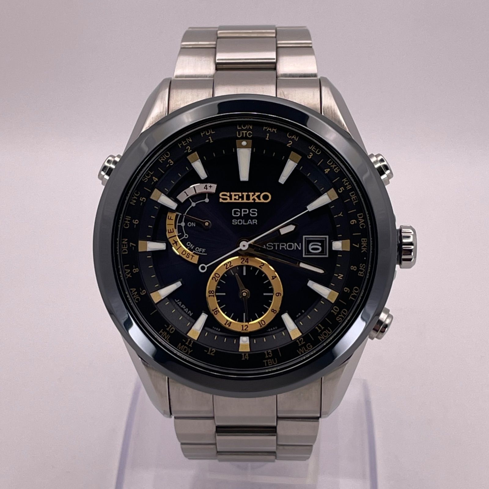 T 750 正常稼働 SEIKO セイコー GPSソーラー ASTRON アストロン 7 X Series BrightTitan ブライトチタン SBXA 005 52 0 AA 時計 メンズ ユニセックス
