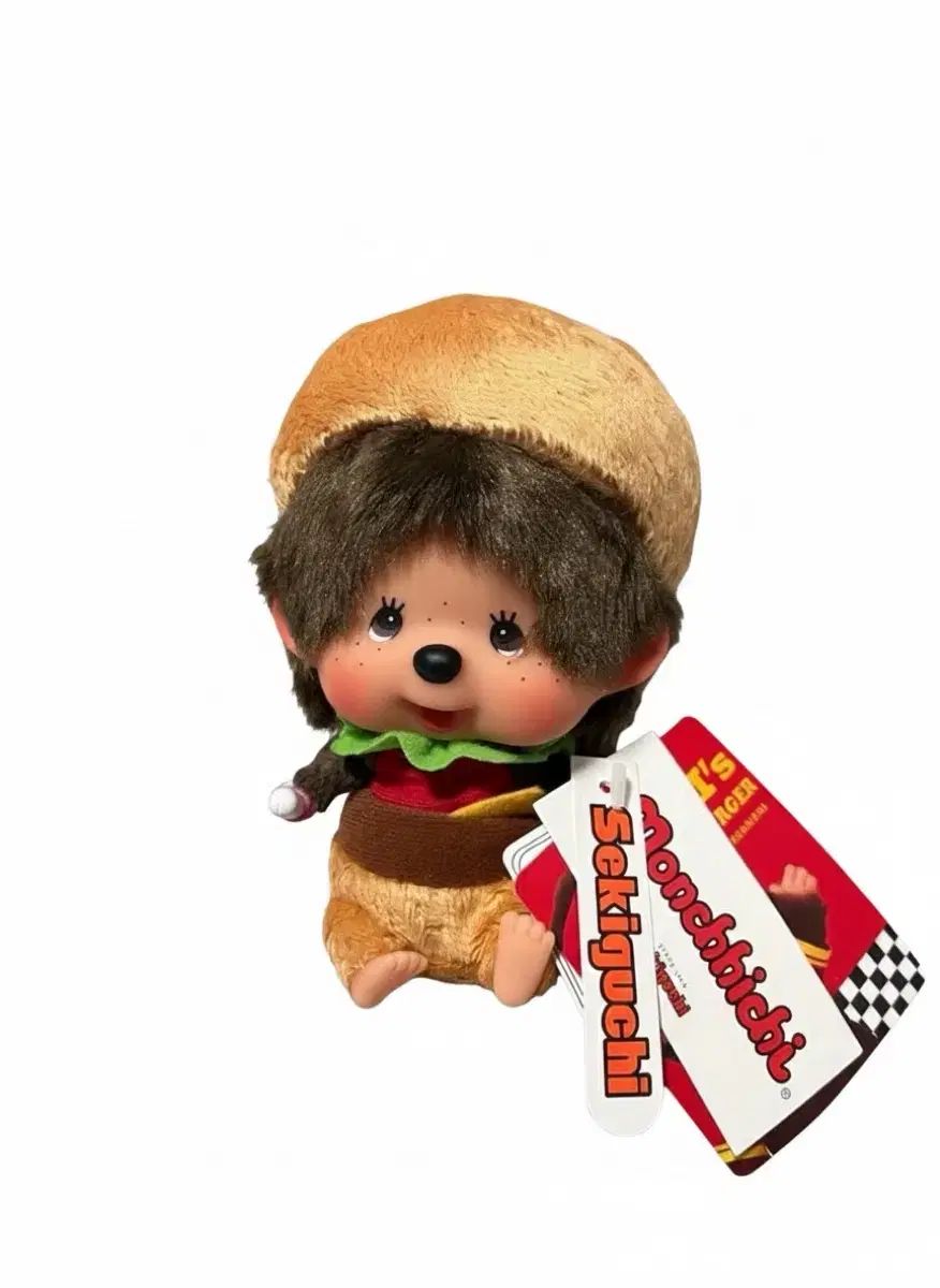 ハンバーガー モンチッチ キーホルダー キーチェーン