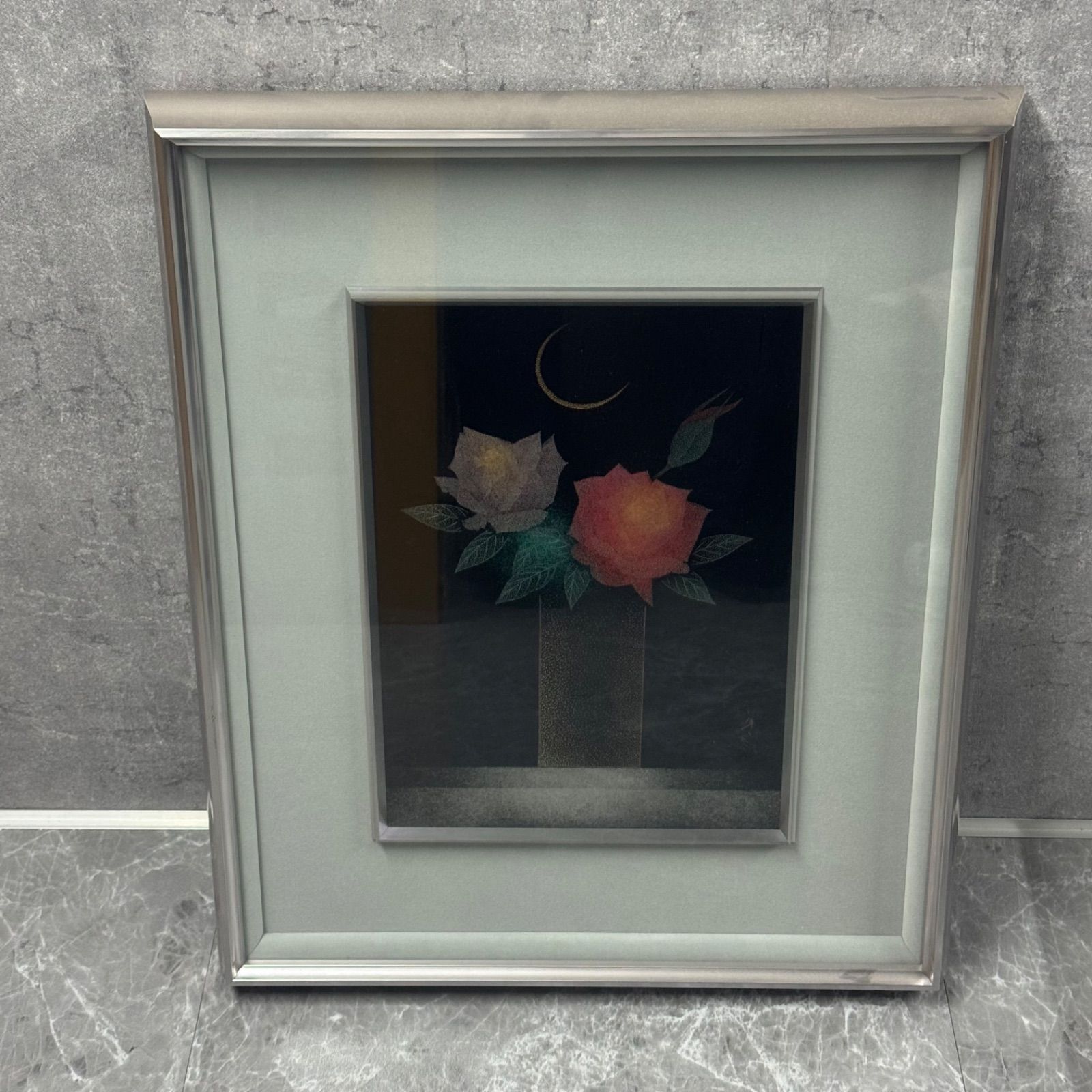 真作 輪島塗作家物の 角康二 輪島塗 漆芸 薔薇 〇師 三谷吾一 漆芸作家 輪島塗沈金