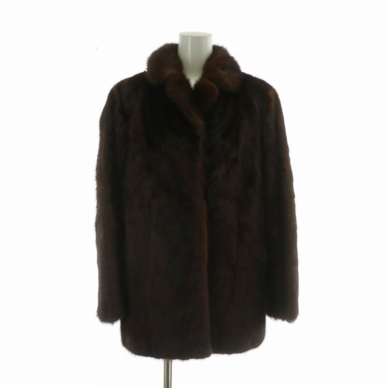 ムーンバット MOONBAT ファーコート アウター 毛皮 ミンク ミドル 裏地