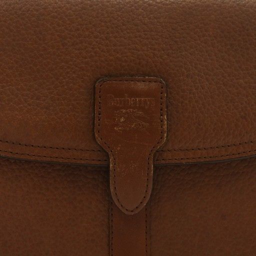 バーバリー BURBERRY ショルダーバッグ レザー 内側ノバチェック ロゴ