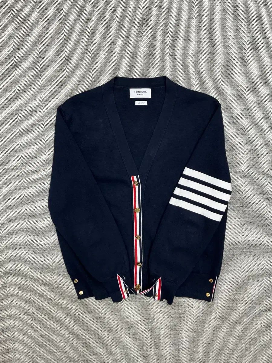 S級 24 fw トム ブラウン ミラノステッチ ゴールド カーディガン 3