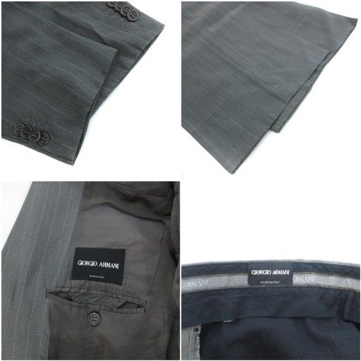 ジョルジオアルマーニ GIORGIO ARMANI セットアップ スーツ テーラード