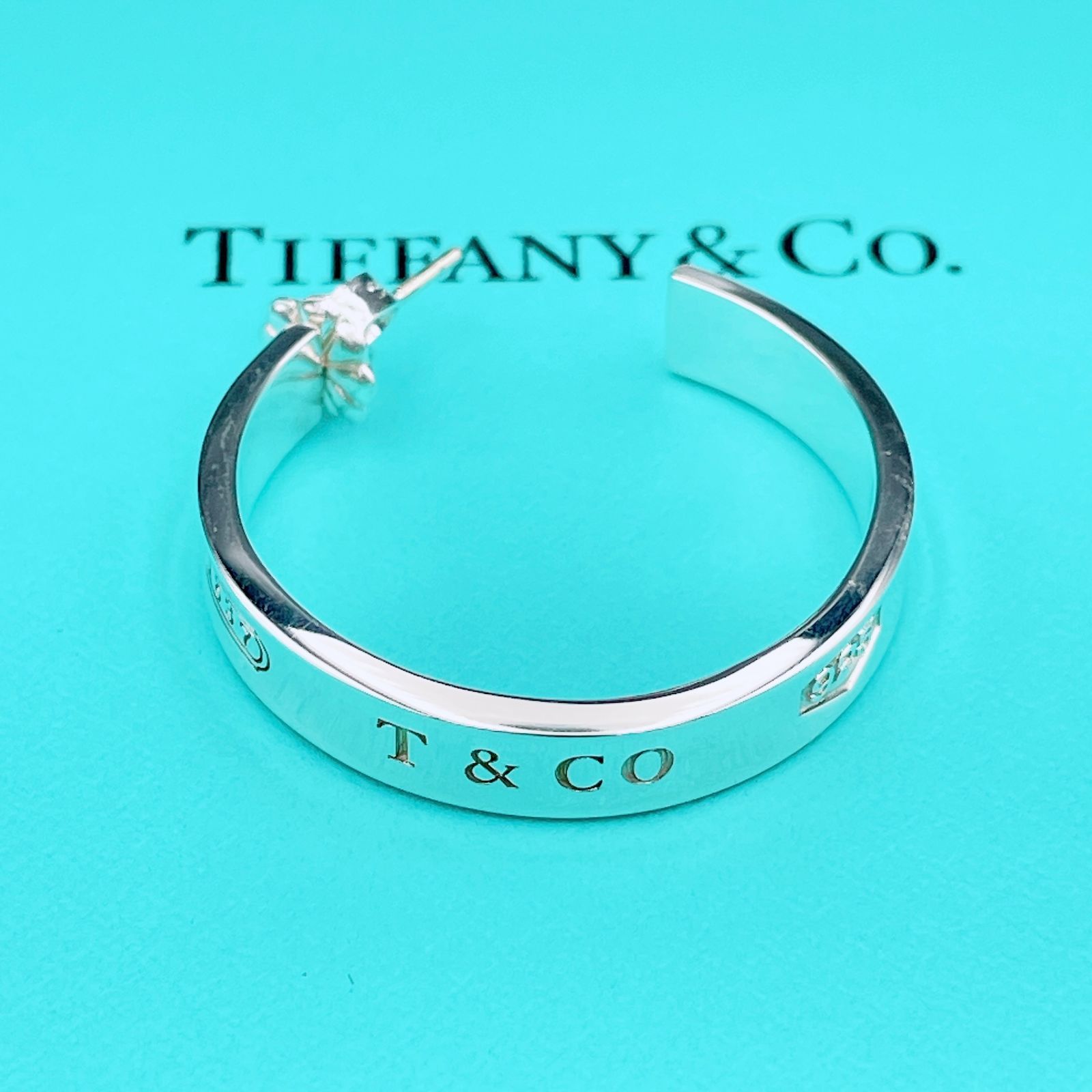 ◇ティファニー◇新品仕上済 Tiffany&Co. 1837 ナロー ピアス