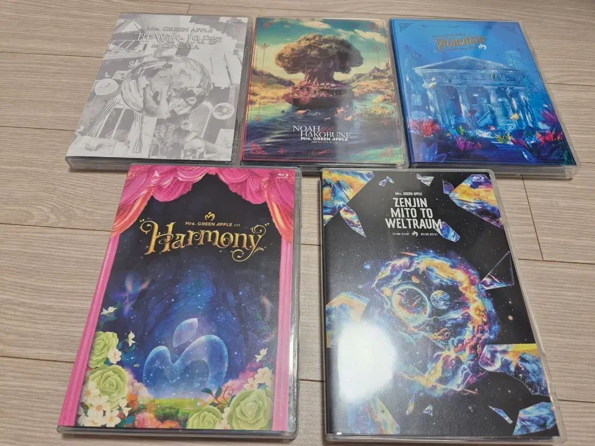 み ミセス グリーンアップル ブルーレイ Blu ray 5 種