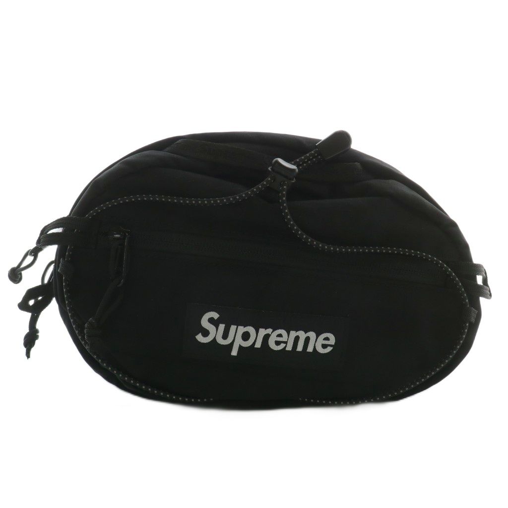 Supreme ボディバッグ ブラック　20AW シュプリーム SUPREME 20AW waist bag ウエストバッグ ボディバッグ