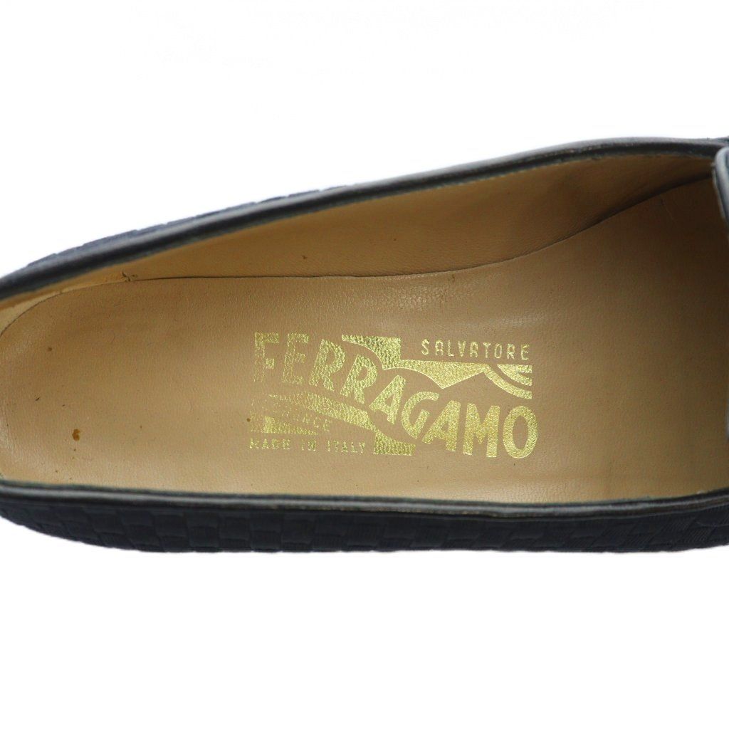 サルヴァトーレフェラガモ Salvatore Ferragamo ローファー モカシン