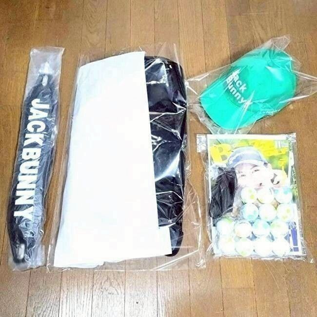 ジャックバニー キャディバックPEARLY GATES ゴルフバック ゴルフボールケース ロストボール ゴルフキャップ