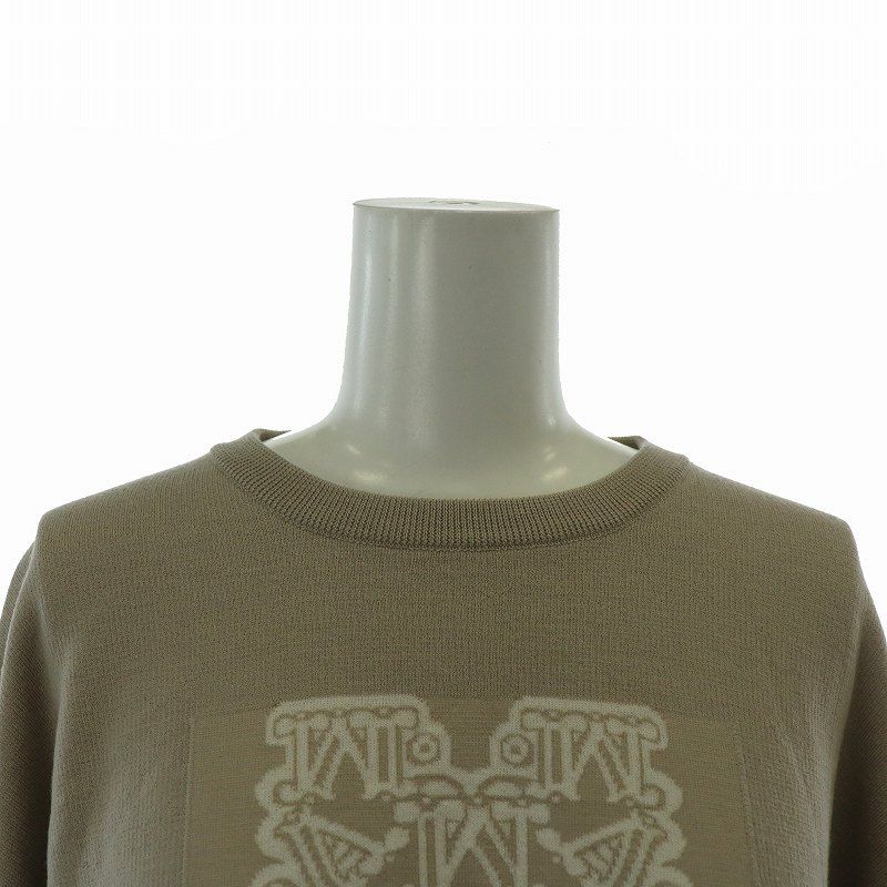 マックスマーラ MAX MARA 白タグ Gram ロゴ ニット クロップド