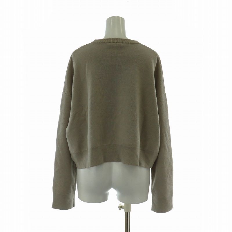 マックスマーラ MAX MARA 白タグ Gram ロゴ ニット クロップド