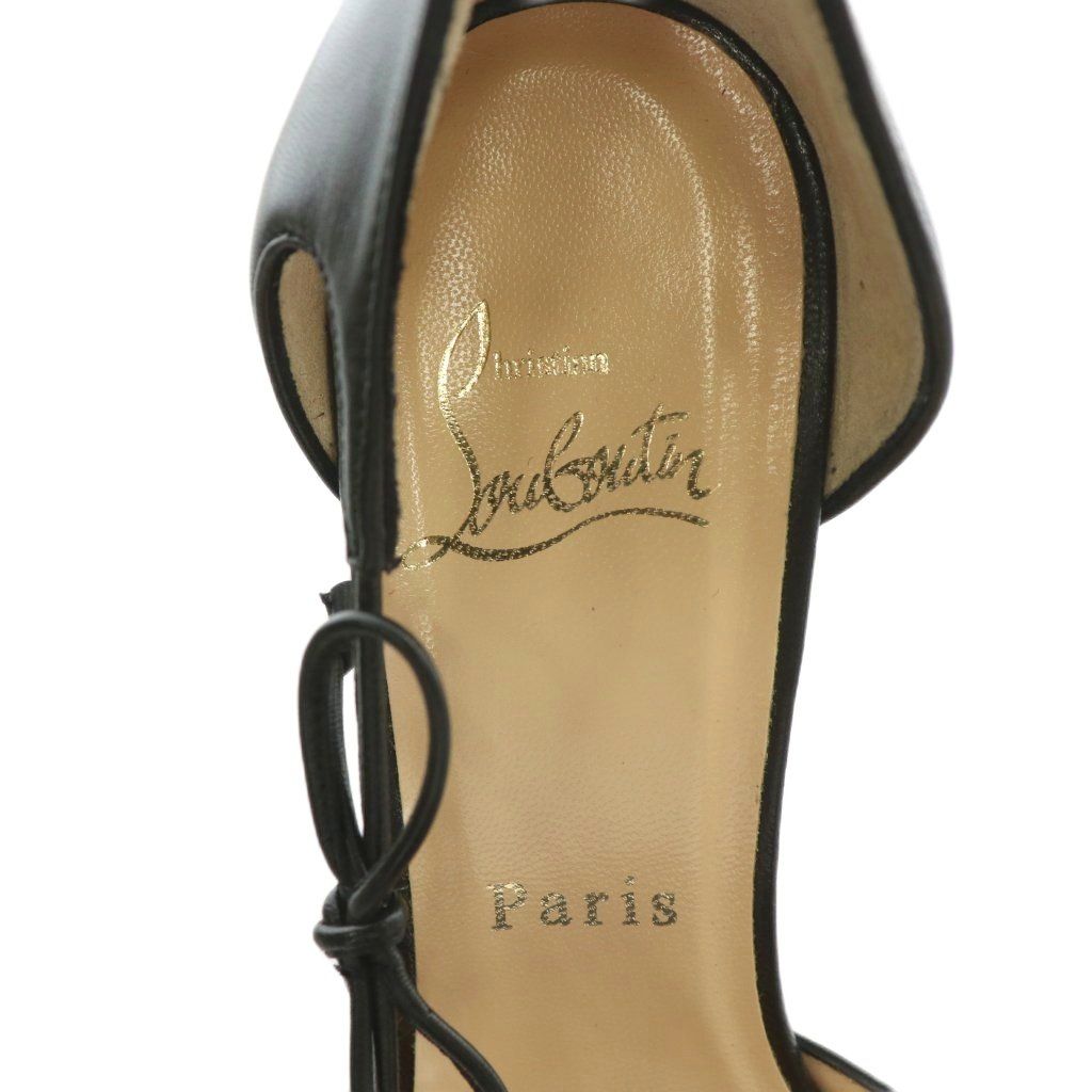 クリスチャンルブタン Christian louboutin パンプス レザー ポイン
