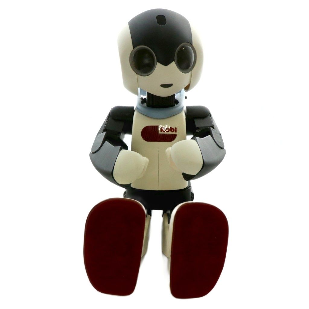 ディアゴスティーニ DeAGOSTINI 週刊Robi ロビ ロボット 稼働完成品 白 ホワイト 黒 ブラック /MP ■GY11