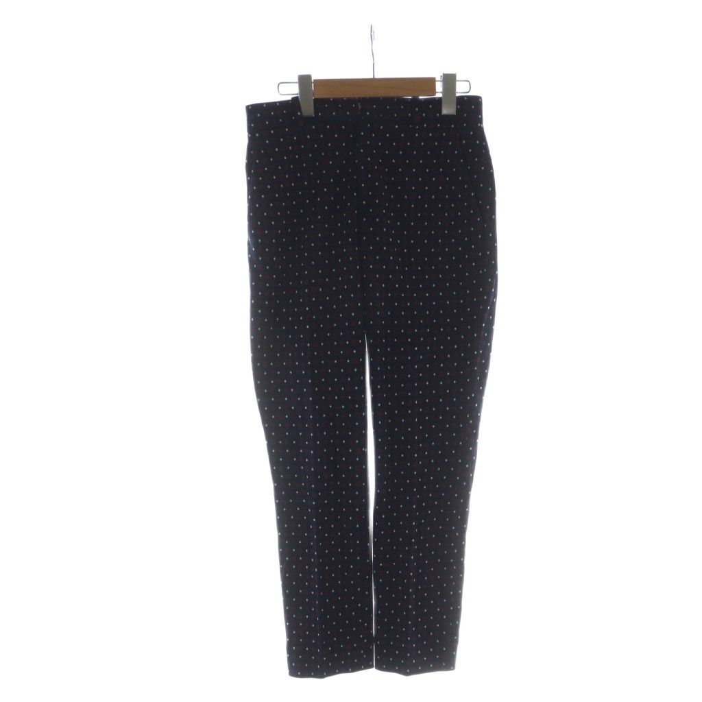 グッチ GUCCI パンツ スラックス ジップフライ ロゴ 総柄 ハート 36 S