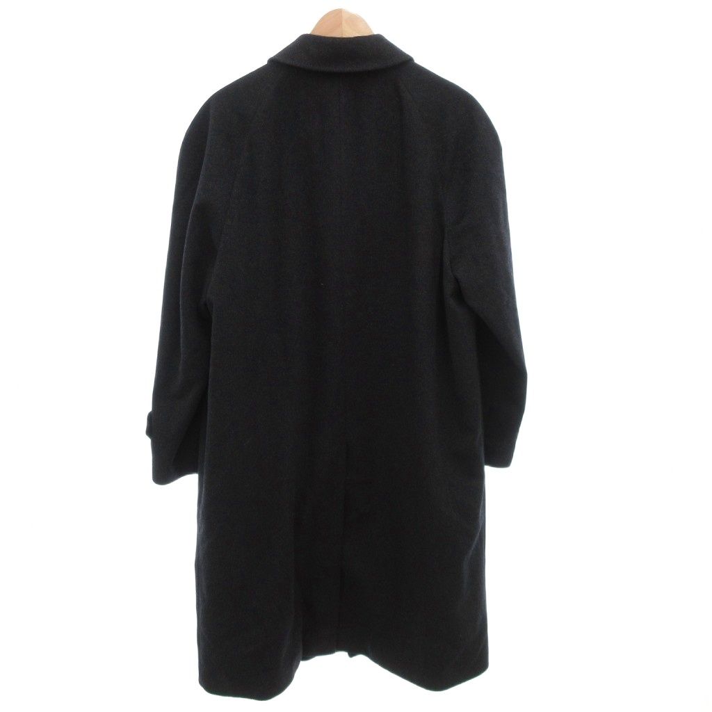 【中古】ティベット tibbett ジョンハーディング john harding ステンカラー ロング コート カシミヤ100% ロング L 黒 ティベット tibbett ジョンハーディング john harding ステンカラー