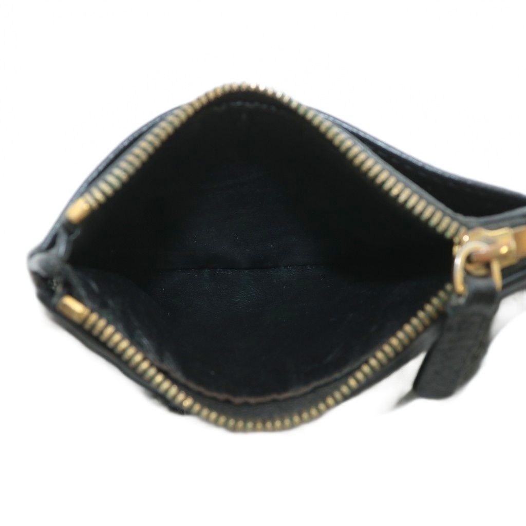 【美品】balenciaga ブラック 二つ折り財布 694166 BALENCIAGA(バレンシアガ) / 2つ折り財布/レザー/BLK/メンズ/694166