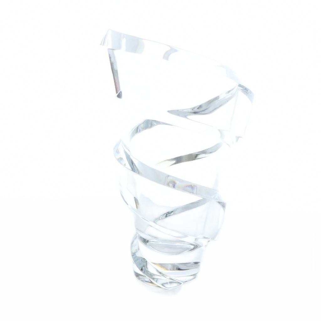 Baccarat スパイラル フラワー ベース 花瓶 バカラ Baccarat スパイラル フラワーベース 花瓶 クリスタル クリア