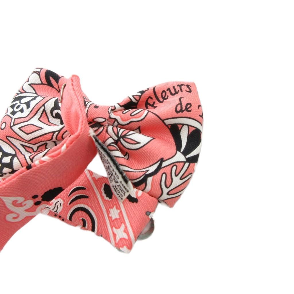 エルメス ヌー・パピヨン 蝶ネクタイ HERMES PAPILLONS FLEURS ET DE 