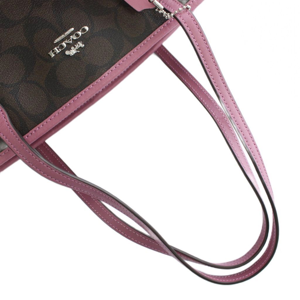 コーチ COACH 節約 トートバッグ ワンショルダー PVC レザー