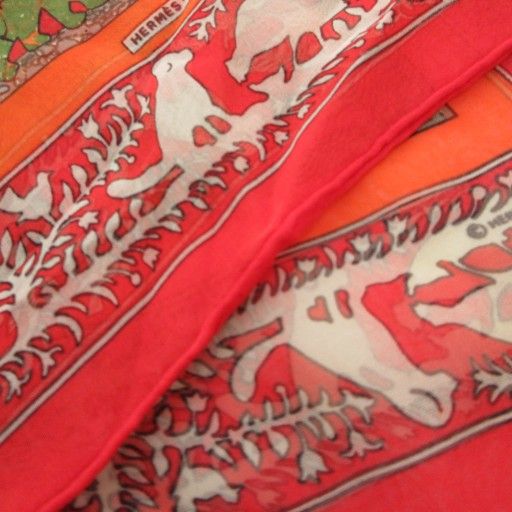 【中古】エルメス HERMES 美品 ガヴロッシュ カレ 45 early america スカーフ シルク 総柄 赤 レッド エルメス HERMES 美品 ガヴロッシュ カレ 45 early america スカーフ