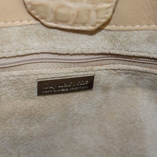 ギラロッシュ Guy Laroche ハンドバッグ トート クロコレザー ワニ革