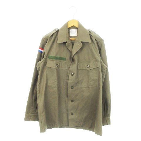G.WAHLER オランダ軍 フィールドジャケット ツイル 安い 肩章 国旗