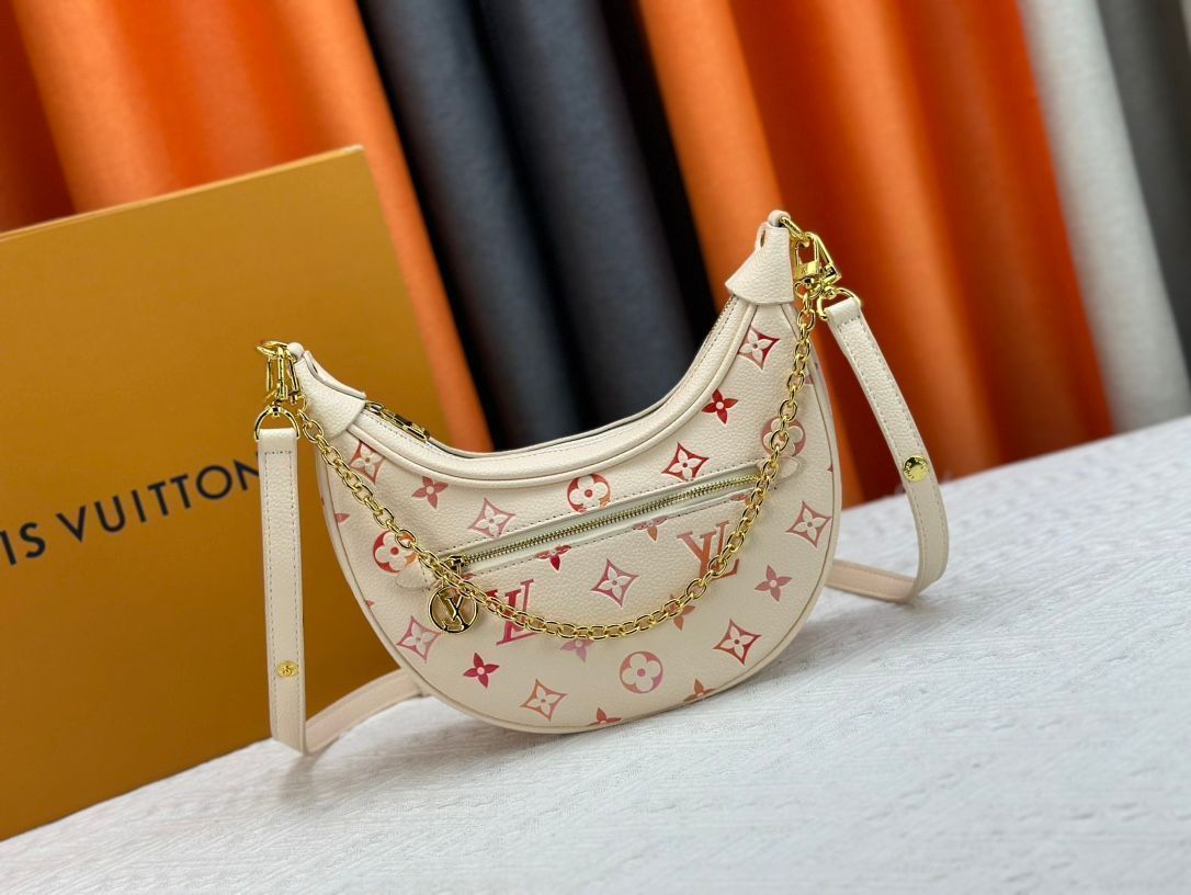 ルイヴィトン LOUIS VUITTON モノグラム ループ チェーン ショルダーバッグ
