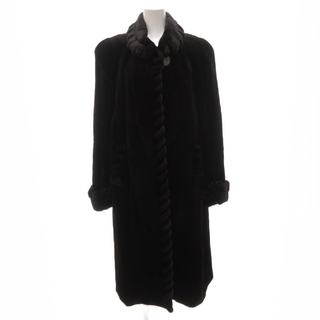 パルティーナ PARTINA ファーコート 毛皮 シェアードミンク ロング F