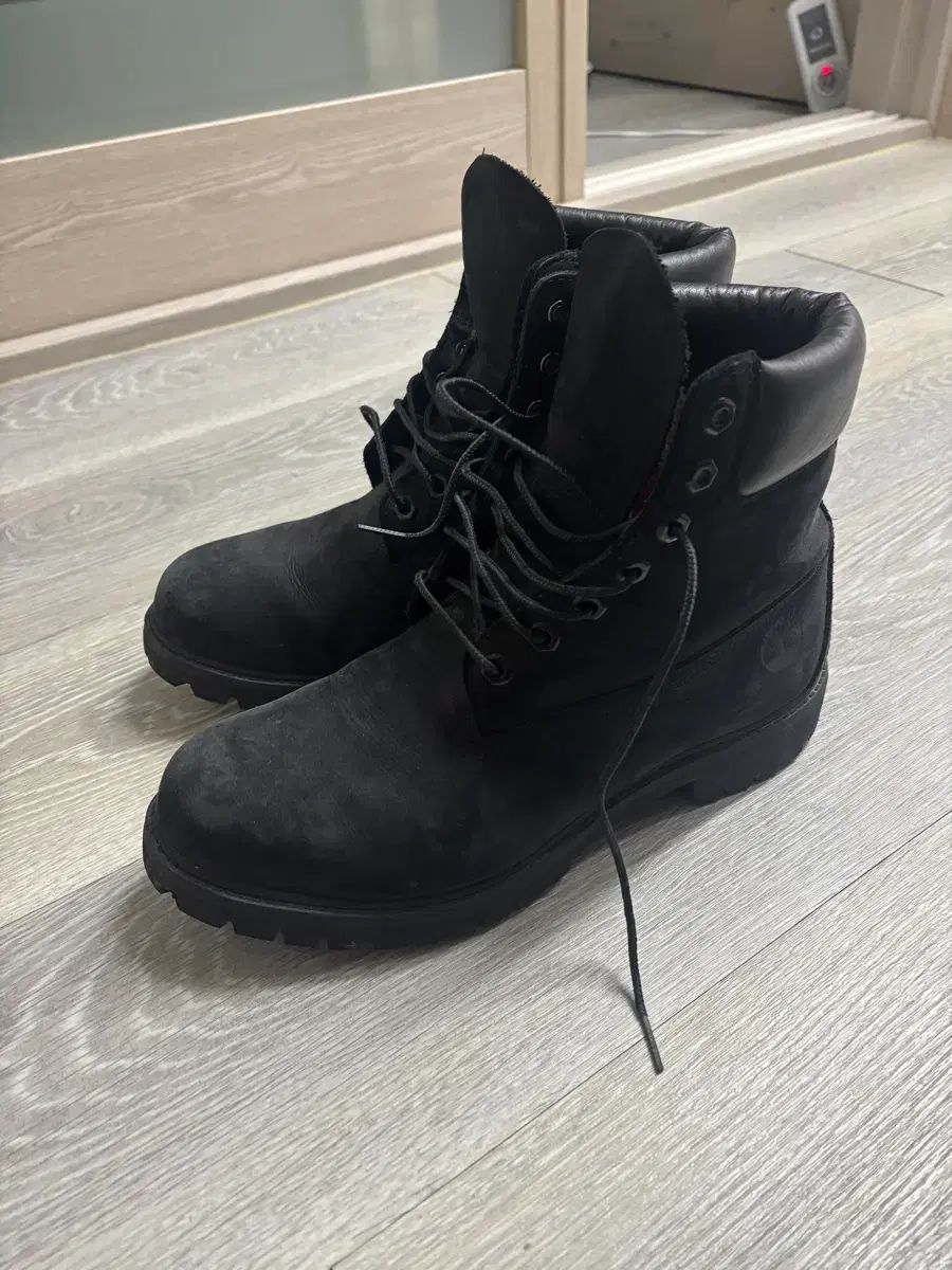 280 ティンバーランド 6インチ ウォータープルーフ ブラック