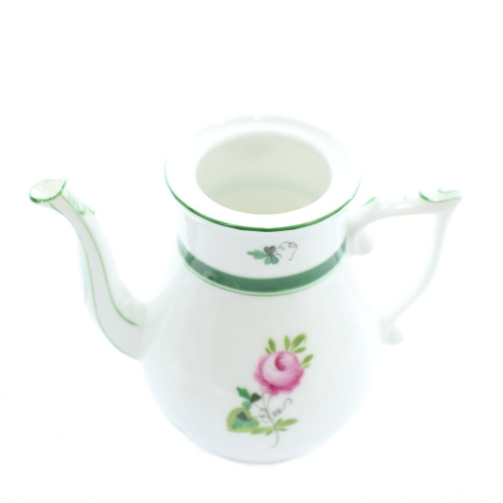 ヘレンド　ウィーンの薔薇コーヒーポット＆クリーマーセット ヘレンド Herend ウィーンの薔薇 コーヒーポット シュガーポット