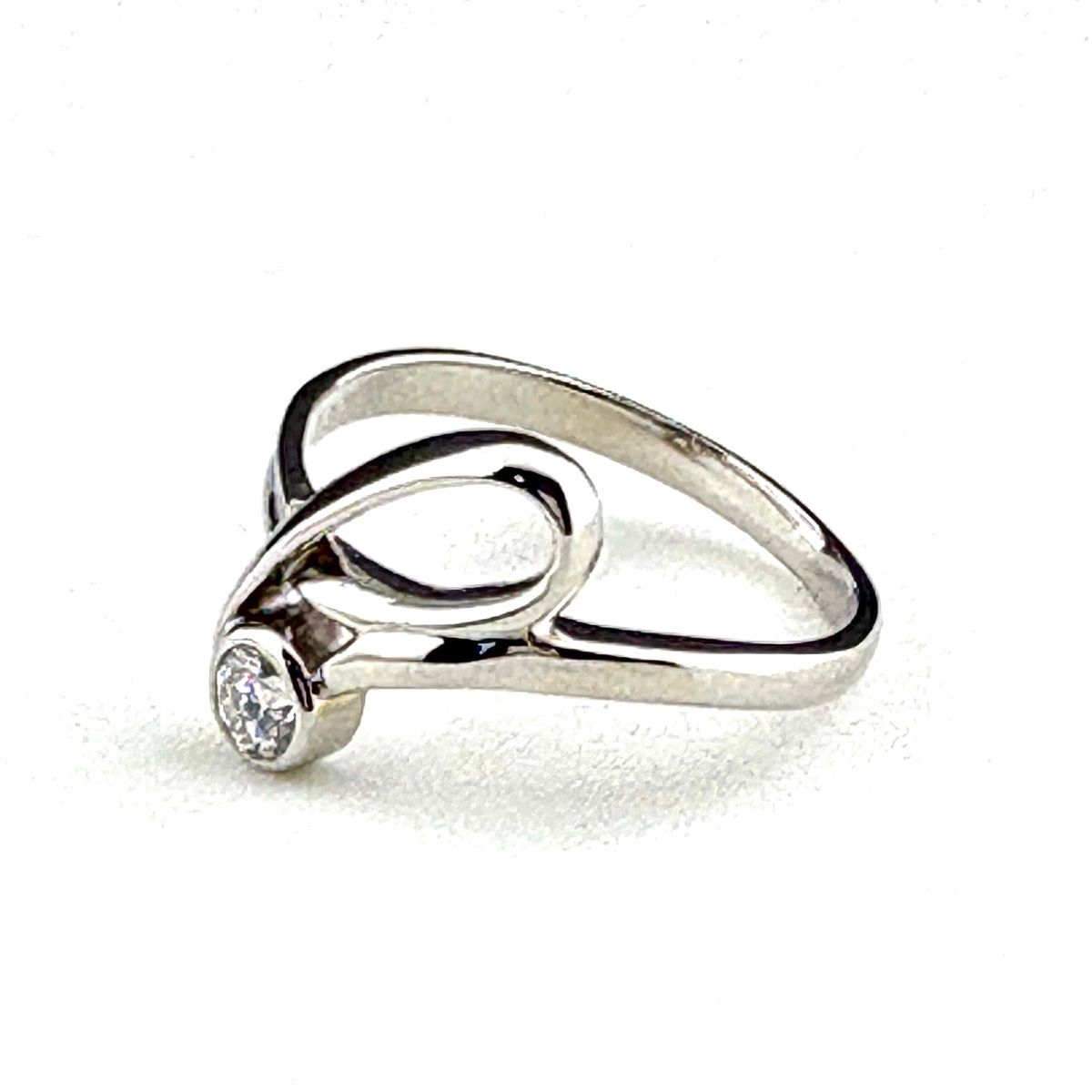 ダイヤモンド デザインリング プラチナ 指輪 リング 19号 Pt 900 メンズ