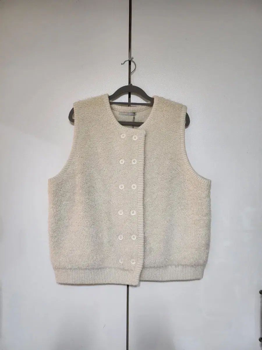 LOVE SHOW カシミア シープスキン ベスト オーバーサイズ